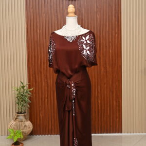 Midnight Truffle - Silk Batik